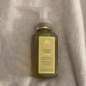 White Barn Kitchen Lemon Foaming Hand Soap - Gold and White